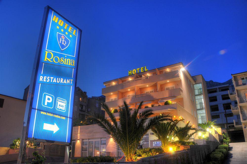 Hotel Rosina Makarska Exterior foto