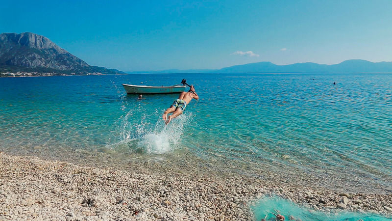 Hotel Rosina Makarska Exterior foto