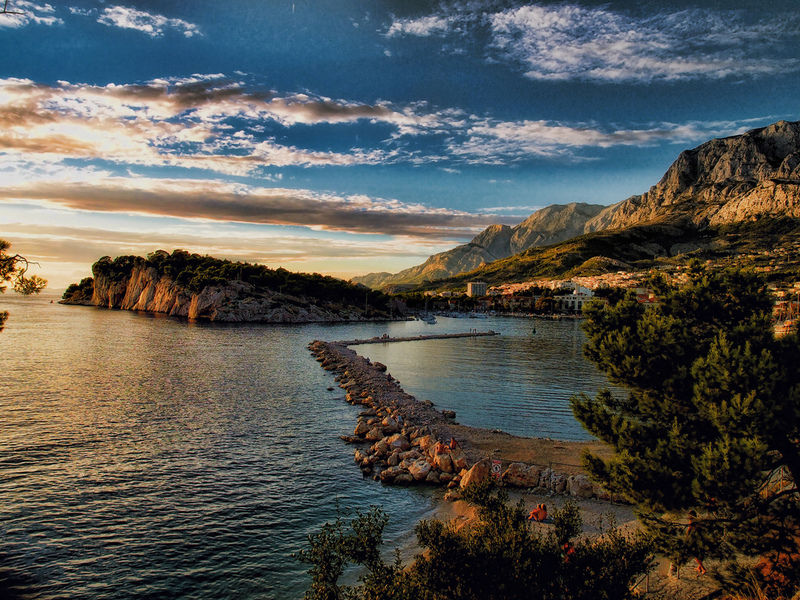 Hotel Rosina Makarska Exterior foto