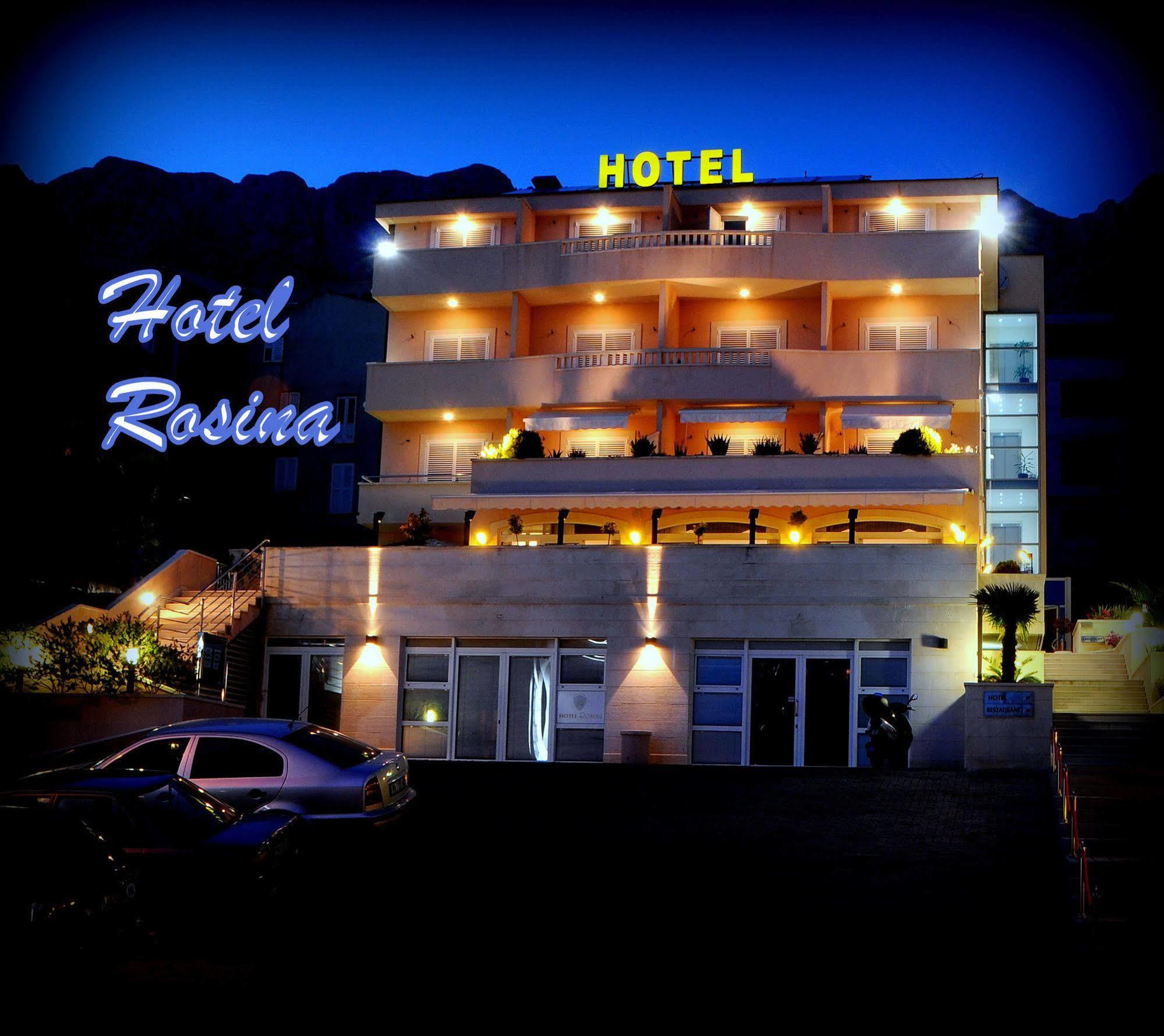 Hotel Rosina Makarska Exterior foto